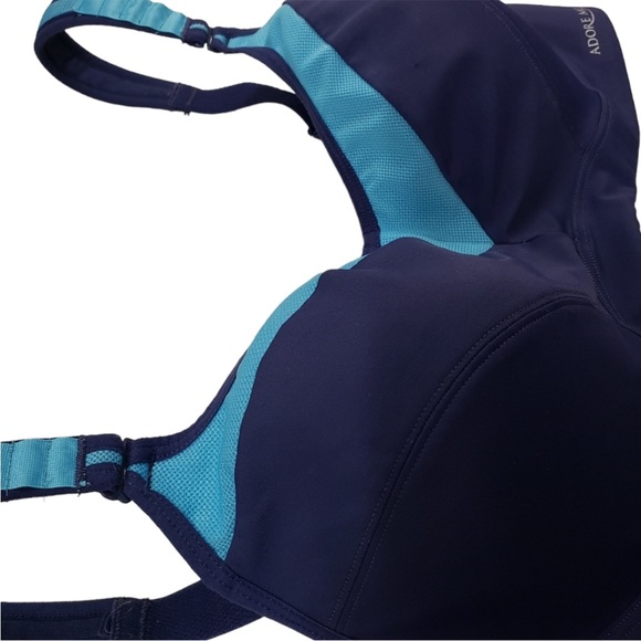 NWT Black Smoked Neon High Impact Sport Bra PLUS Countour Padded - Picture 11 of 16